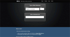 Desktop Screenshot of bib.ly