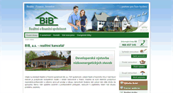 Desktop Screenshot of bib.cz